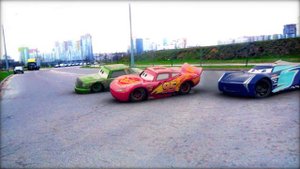Lightning McQueen in Real Life Disney pixar Cars Twin Drift STORM