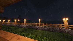 minecraft music raining ambience.