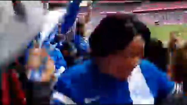 Britt Assombalonga's Dad celebrating his son's goal - Wembley смотреть онлайн