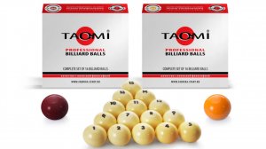 TAO-MI. Бильярдные шары PROFESSIONAL BILLIARD BALLS 68 мм.