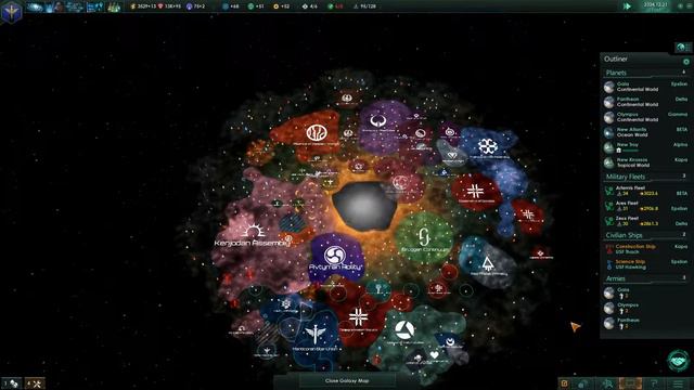 Exterminate! - Let's Play Stellaris Co-op Part 48 - Pc Gameplay смотреть онлайн