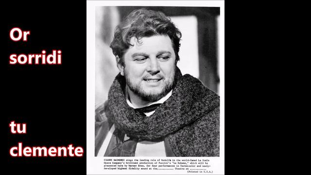 GIANNI RAIMONDI canta LA' DAL GANGE dalla Semiramide di Rossini 1962 смотреть онлайн