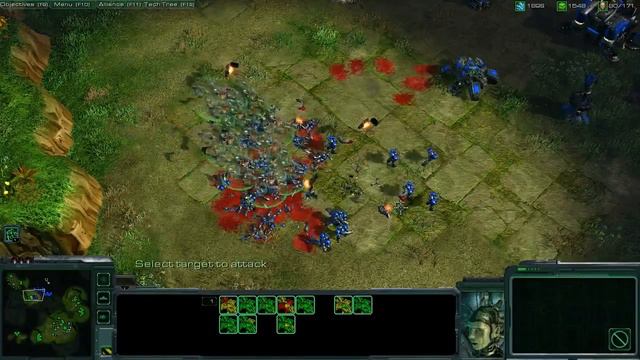 Starcraft 2 • Demo Terran • PC Mac смотреть онлайн