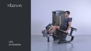 Силовой тренажер INTENZA "Разгибание ног" EL-09