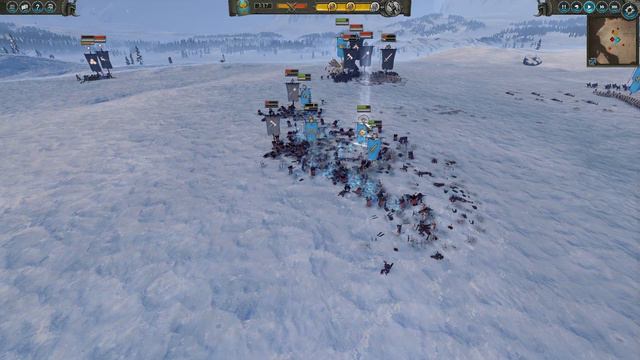 Tomb Kings vs Chaos  SNIPER GIANT  Total War Warhammer 2