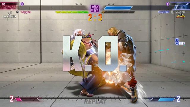 Street Fighter 6 🔥Angrybird (Ken) Vs NEMO (JP) FT.05 🔥 SF6 High Level Gameplay ! смотреть онлайн