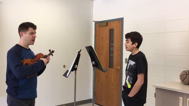 Rigaudon for Two Violins by Kalliwoda (singing Note Names) смотреть онлайн