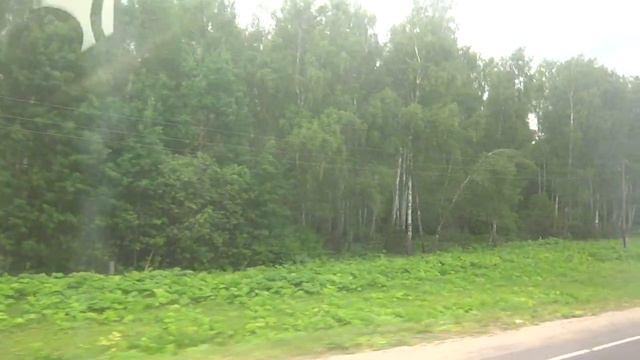 Коломна, автобус 50, участок Запрудный - Паново