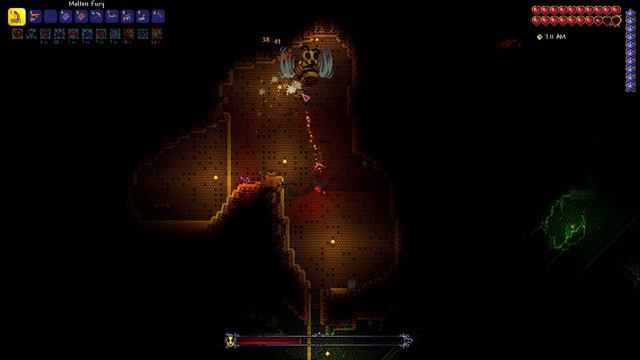 Terraria 1.4 Master Mode - Queen Bee Boss Fight смотреть онлайн