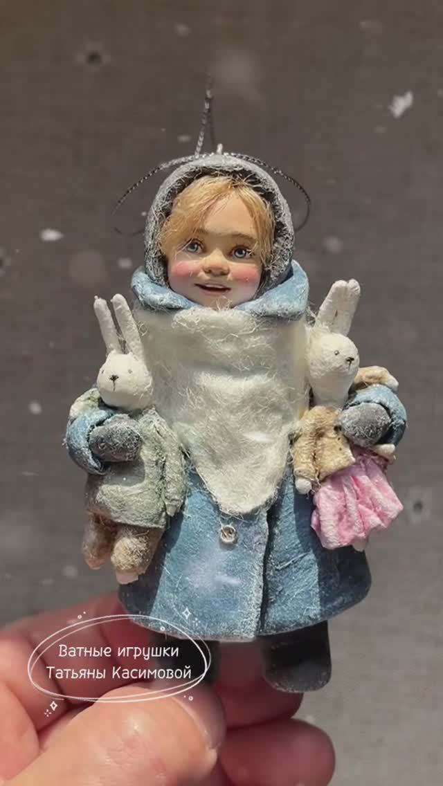 Вариация на тему 🩵🐰👧🐰🩵