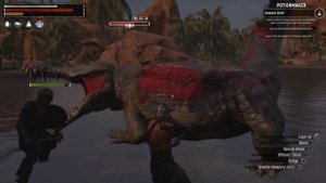 Conan Exiles World Boss Giant Crocodile