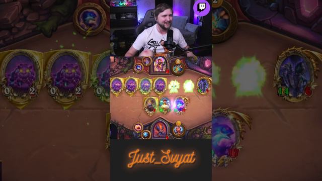 Искусство это взрыв - (С)Дейдара #just_svyat #stream #twitch #hsbg #hs #shorts #hearthstone