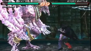 Tekken 6 pc (PPSSPP emulator) Devil jin Story battle