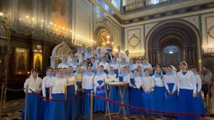 Храм Христа Спасителя! Херувимская песнь, муз. А. Архангельского