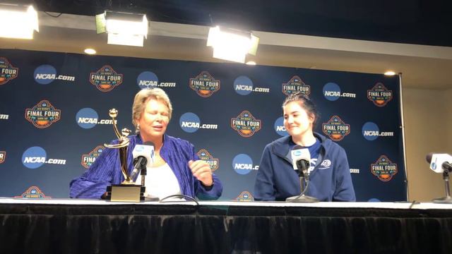 Megan Gustafson wins USBWA Player of the Year Award смотреть онлайн