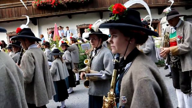 PRESIDENT KIKWETE RECEIVED BY TRADITIONAL TYROLESE MILITIA IN ALPBACH, AUSTRIA