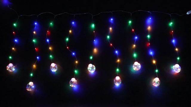 Электрогирлянда "Бахрома с лампочками"