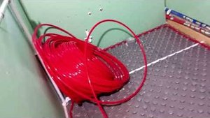 Укладка теплого пола по специальным матам
