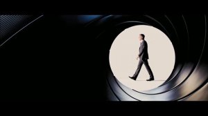 No Time To Die Gunbarrel theme Hans Zimmer in Skyfall Gunbarrel