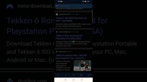 How to download takken 6 in mobile for psp