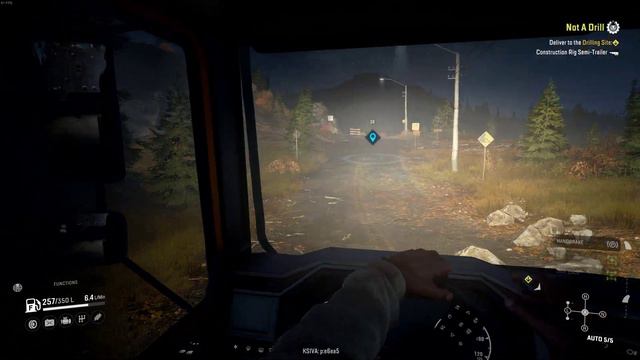 Snowrunner Azov 73210 First Person G29 Wheel
