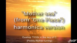 Kouhei Tanaka "Mother sea" (из мультфильма "One Piece"). Версия для губной гармоники