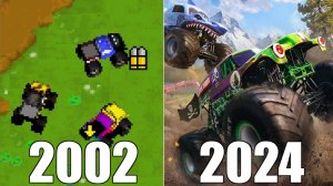 Эволюция серии игр Monster Jam [2002-2024]