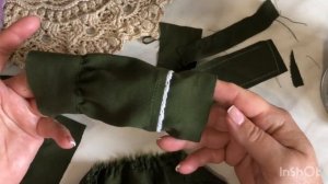 Платье для куколки. Часть 2. Платье.