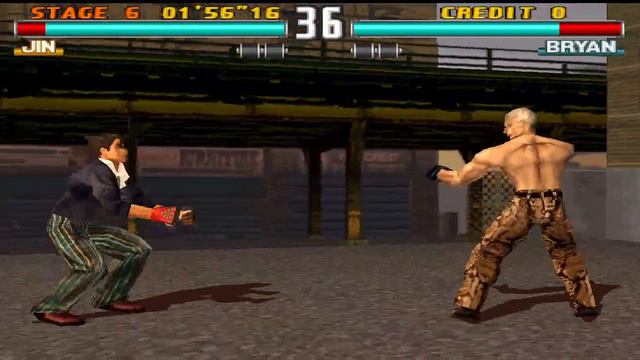 Tekken 3 Jin with Heihachi Moves Arcade смотреть онлайн