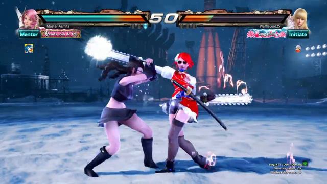 TEKKEN 7 - Alisa Bosconovitch vs Nina Williams - Multiplayer Gameplay Versus Fight