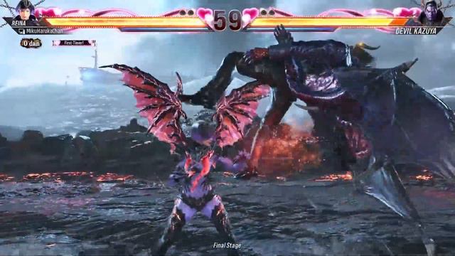 Devil Reina vs Devil Kazuya - Tekken 8 смотреть онлайн