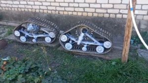 Гусеницы усиленные на мотоблок своими