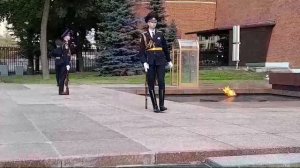 Москва моя любимая Кремль Смена караула у вечного огня Александровский сад!