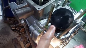 Разборка двигателя ИЖ Юнкер с поршнями от,, Сузуки,,