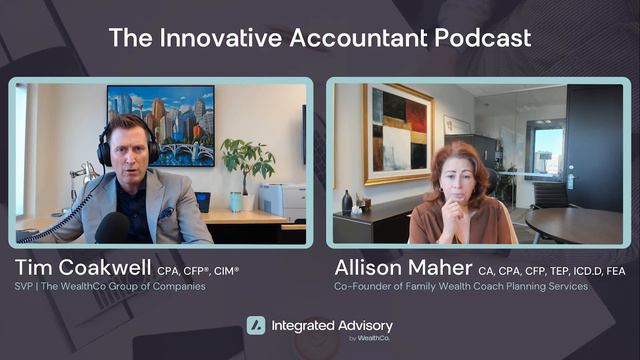 Building An Effective Family Practice with Allison Maher | The Innovative Accountant Podcast