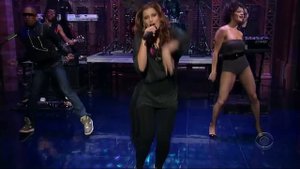 Nelly Furtado - Maneater (Live @ Late Show With David Letterman) [HD]