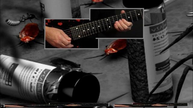 3_Ron Jarzombek - 'Ingesting Blattaria' - all guitar parts смотреть онлайн