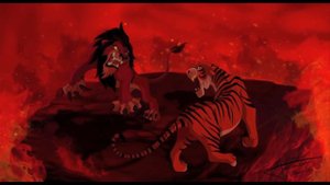 Lion King - Simba Vs Scar (Edited and Extended)