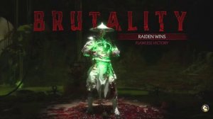 Raiden All Brutalities, Fatalities, Fatal Blow & Friendship - Mortal Kombat 11 Gameplay