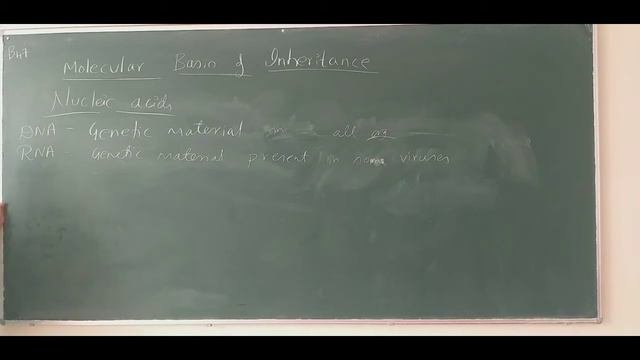 B 47 Molecular basis of inheritance