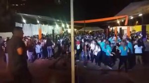 estoy fue el junte de ex promociones del colegio vertino candia dj canivaluco animando pichoto