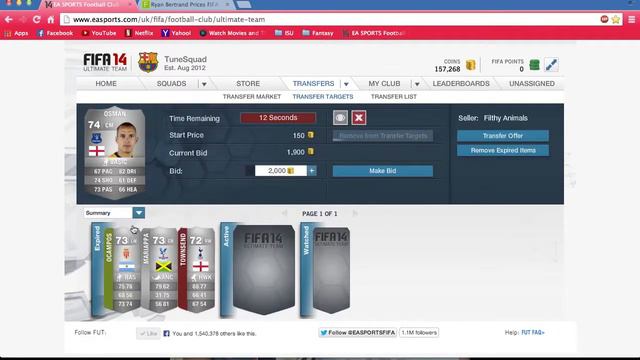 FIFA 14 UT Trading - Road to Ibra Ep. 1 - Silver Method
