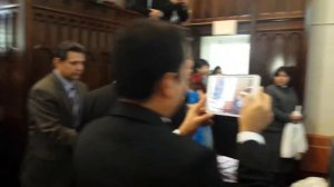 Bautismo en la igecia de Rahway familia gonsales
