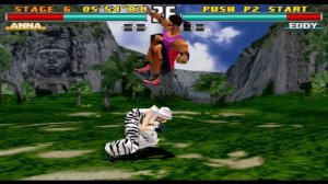 TEKKEN 3 Anna with Gon Moves Arcade - my childhood memory game