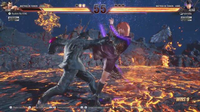 FENG WEI VS REINA TEKKEN 8 (1/2) смотреть онлайн