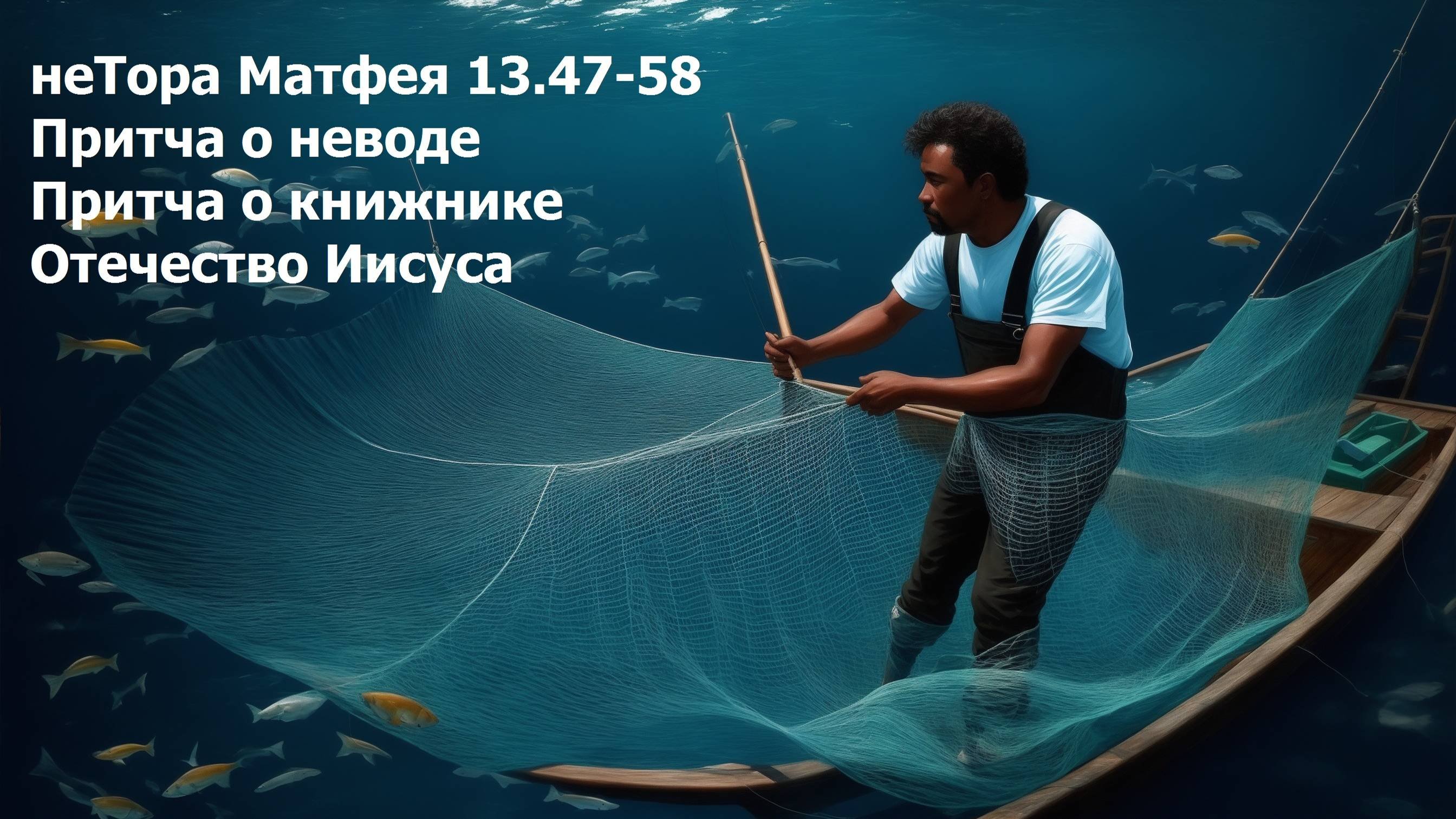 Евангелие по Матфею 13:47-58