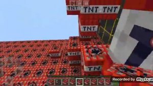 Играю, строим большой динамит Майнкрафт 😁