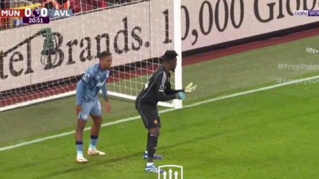 JOHN MCGINN PUTS FREE KICK PAST ONANA 😮 MAN UNITED 2-3 ASTON VILLA смотреть онлайн