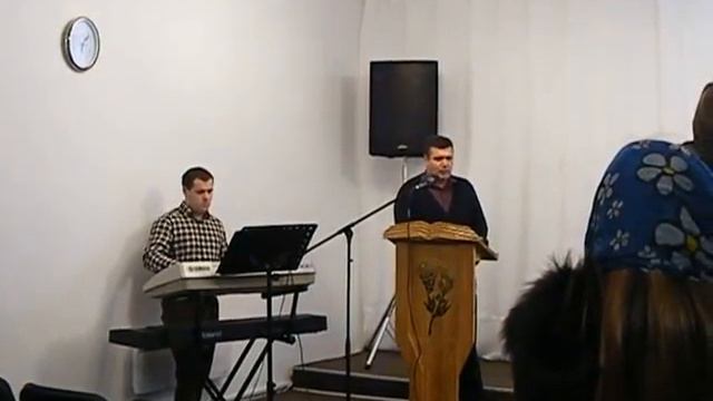 Псалом 22 - вечірнє богослужіння - Буштино 28/12/2012 смотреть онлайн