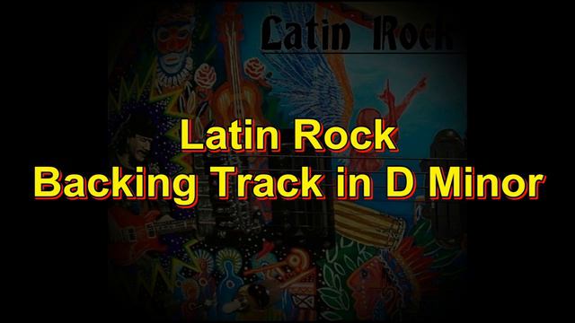 Latin Rock - Backing Track in D Minor ᴴᴰ